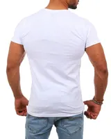 Young & Rich Herren 3er Pack T-Shirt Uni Basic Rundhals Ausschnitt slimfit 1701 – Bild 5