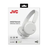 JVC HAS36W-W Leistungsstarker Deep Bass Wireless Bluetooth On Ear Kopfhörer│Leicht – Bild 6