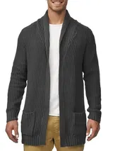 Indicode Herren Strickjacke Anaheim-Cardigan Grobstrick Hoodie Jacke Männer – Bild 1