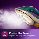 Philips Azur 8000 Series Dampfbügeleisen Grün 3000W mit Keramikbügelsohle NEU – Bild 5