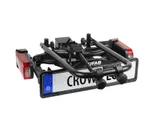 Eufab CROW PLUS Fahrradträger  für 2 Fahrräder erweiterbar Heckträger abklappbar – Bild 7
