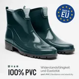 Ladeheid Damen Kurze Gummistiefel Gummistiefeletten Boots für Frauen (36-42) – Bild 2