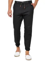 Indicode Herren Leinenhose Veneto-Stoffhose Sommerhose Herrenhose Chino Pants – Bild 1