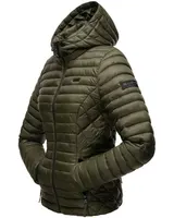 Marikoo Damen Stepp Jacke Steppjacke Übergangsjacke Frühling gesteppt NEU B600 – Bild 4