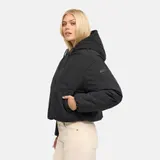 Navahoo Damen Winterjacke Winter Herbst Jacke kurz warm gefüttert Kapuze N139 – Bild 3