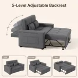 3-in-1 Schlafsofa ausziehbar,Sofa 2 sitzer mit Schlaffunktion – Bild 4