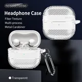 Für Huawei FreeClip2 Kopfhörer Hülle Kohlefaser Textur Flip Cover PC Aufbau – Bild 8