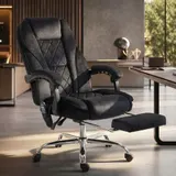 Vinsetto Bürostuhl mit Vibrtationsmassage, Ergonomischer Schreibtischstuhl – Bild 11