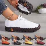 Damensneaker Sportschuhe Sneaker Freizeit Lederschuhe Turnschuhe Bequeme Schuhe – Bild 10