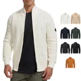 Indicode Herren Strickjacke INLayton-Cardigan Feinstrick Pulli Markenpullover – Bild 6