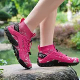 Wanderschuhe Herren Damen Anti-Rutsch Wanderstiefel Trekkingschuhe Outdoorschuhe – Bild 7