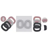 For Zone Leder Ohrpolster Ersatz eng anliegend mehrere stilvolle Farben grau – Bild 12