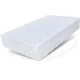 Matratze 160x200 HOME MAX Taschenfederkern H3 H4 7 Zonen Kokos 24 cm Kaltschaum – Bild 8