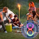 BLUETOOTH 5.0 LAUTSPRECHER RGB SUBWOOFER MUSIKBOX BOOMBOX PARTY LED MIT MIKROFON – Bild 13