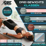 RE:SPORT® Hantel Set 3 Paar Neopren Kurzhanteln Hanteln Krafttraining Fitness – Bild 4