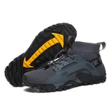 Wanderschuhe Herren Damen Anti-Rutsch Wanderstiefel Trekkingschuhe Outdoorschuhe – Bild 9