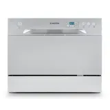 Tischgeschirrspüler Geschittspüler 49db Spülmaschine silber Edelstahl Aquastopp – Bild 3