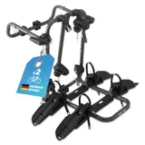 Heckträger FISCHER für 2 Fahrräder E-Bikes faltbar Heckklappenträger 45 kg – Bild 1