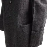 Original Bulgarische Armee Wollmantel Militär Winter Trenchcoat Braun – Bild 7