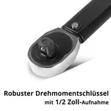 STAHLWERK Drehmomentschlüssel 70-350 Nm 1/2“ Umschaltknarre Ratschenschlüssel – Bild 2