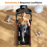 8 % Steigung Laufband, Leise & Klappbar, 1-12 km/h, mit APP Control, LED-Display – Bild 9