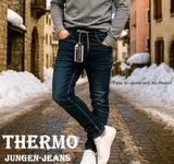 THERMO Jungen-Jeans-Denim-Jogger-Style-Kinder StretchHose~Gr.8-16~Neu~7361 Blu29 – Bild 1
