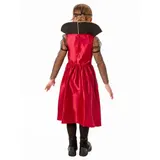 Vampirin Kleid und Maske / Halloween Karneval Mädchen Kinder Hexen Kostüm Party – Bild 3