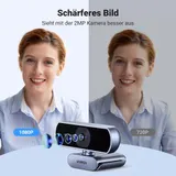 UGREEN Webcam Full HD 1080P/30fps USB Webcam für PC, Webcam mit Mikrofon, klares – Bild 3