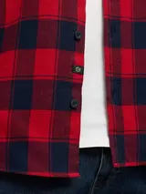 Indicode Herren Langarmhemd INBakula-Holzfällerhemd Kariert Herrenhemd Männer – Bild 3