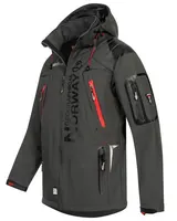 Geographical Norway Herren Übegangs Jacke Softshell Regen Outdoor Frühlingsjacke – Bild 1