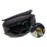 LITTLE ONE Wickelrucksack Rucksack Baby Tasche Windel Organizer Grau - Wie Neu – Bild 3