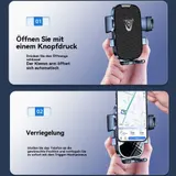 Handyhalterung Auto Armaturenbrett Universal KFZ 360° Handy Smartphone Halter – Bild 7