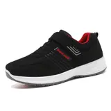 Herren Damen Sneaker Sportschuhe Turnschuhe Laufschuhe Freizeit Klettverschluss  – Bild 1