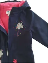 Peppa Pig Softshelljacke Funktionsjacke Jacke Mädchen Gr. 98-128 Gefüttert Kapuz – Bild 8