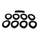 1 Paar Weiche Ohrpolster/1x Stirnband Kopfhörer Ersatz für HD800 HD800S Headset – Bild 3