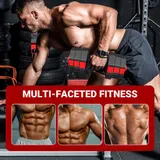 Hantel Set Kurzhantel Langhantel Gewichte Hantelset Fitness Krafttraining – Bild 13