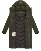 Navahoo Damen Winterjacke Steppjacke Winter Jacke lang warm Mantel Parker B982 – Bild 5