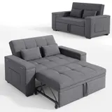 3-in-1 Schlafsofa ausziehbar,Sofa 2 sitzer mit Schlaffunktion – Bild 12