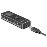 TOOLCRAFT Entfernungsmesser Distanzmesser Laser mini USB-C Aufmaß - Sehr Gut – Bild 3