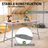 Werkbank Klappwerkbank Werktisch 100 x 50 cm 150kg Tragkraft – Bild 4
