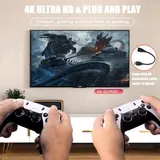 Retro Videospielkonsole 30000+ 4K HD TV Spiel Stick inkl.2X Wireless Controller – Bild 5
