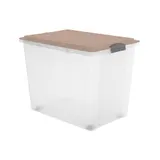 ROTHO Aufbewahrungsbox 70l Gartenbox Werkzeug Keller Lagerkiste Transportkiste – Bild 3