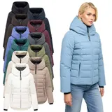Navahoo Damen Herbst Winter Steppjacke Jacke gesteppt gefüttert Stepp N165 – Bild 9