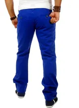 Tazzio Herren Chino-Hose Colored Stoff Chino Hose Business Männer Freizeithose – Bild 2