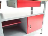 Werkbank Werktisch Schubladen Montagewerkbank Schubladenschrank Tisch Holzplatte – Bild 3