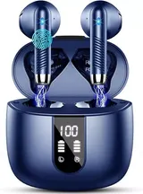 Drsaec NEU Wireless Earbuds Bluetooth 5.3 Kopfhörer mit 4 ENC Blau – Bild 1