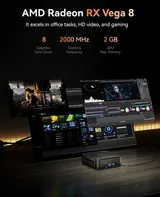 【98% neue】4K Mini PC AMD Ryzen 7 5825U 16GB DDR4 512GB SSD WIFI 6 Windows 11 PRO – Bild 4
