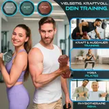 RE:SPORT® Hantel Set 3 Paar Neopren Kurzhanteln Hanteln Krafttraining Fitness – Bild 6