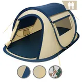 Pop Up Zelt Camping Quicki für 2 Personen Wurfzelt wasserabweisend CampFeuer – Bild 7