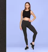 Bellivalini Damen Hose Sport Leggings Elastischer Bund Lang Viskose XS-4XL – Bild 2